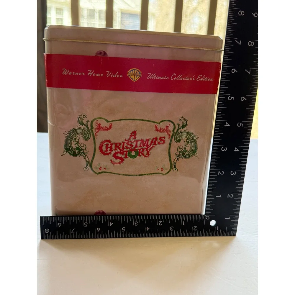 A Christmas Story 25th‎ Anniversary Collector Tin Set DVD Apron Cutters Book